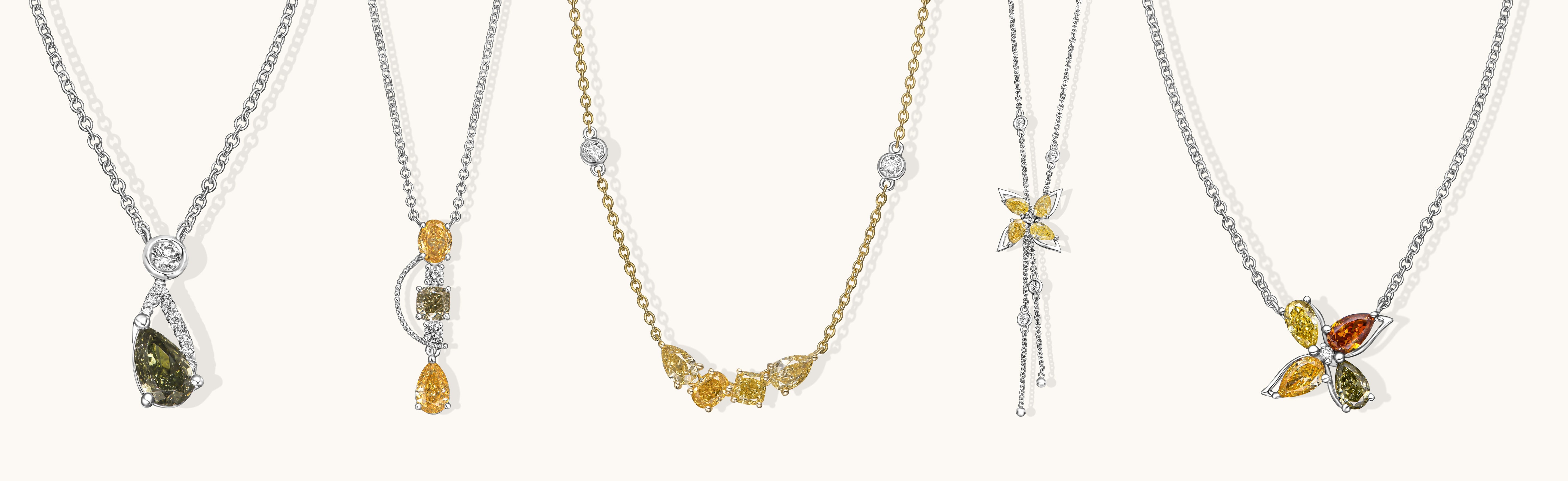 Fancy Color Diamond Necklaces — The Secret to Effortless Style