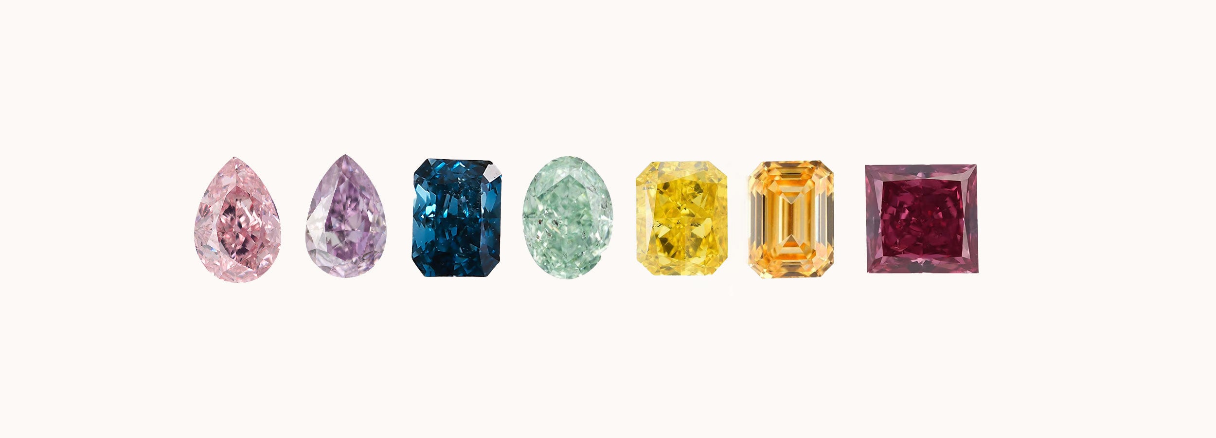 The Energy of Fancy Color Diamonds