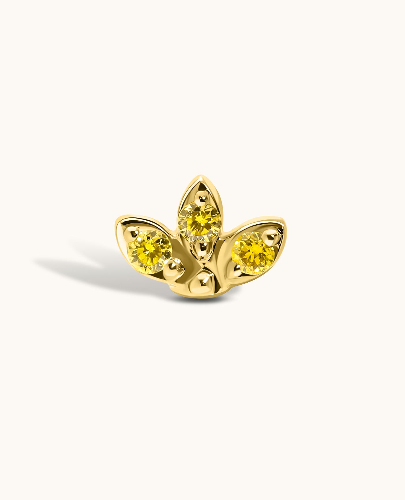 Yellow Diamond Lotus Helix