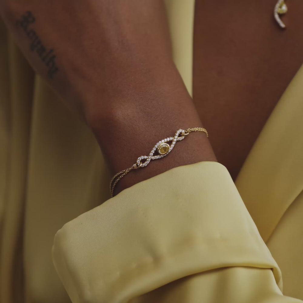 crescent bracelet